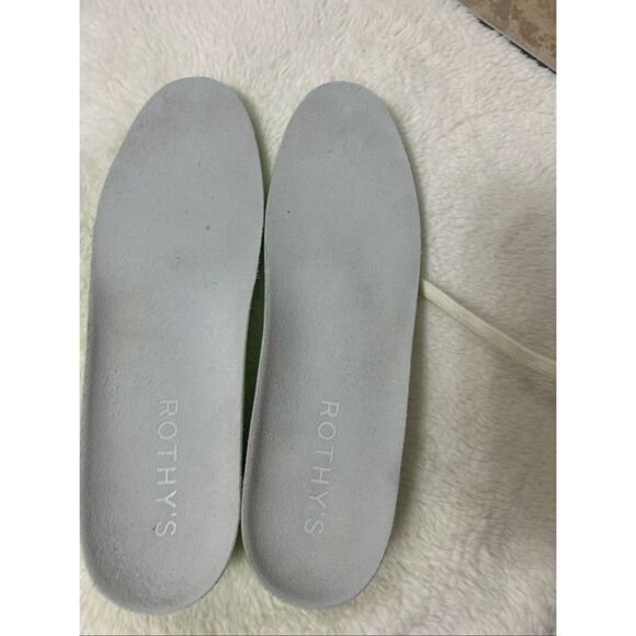 Rothys The Lace Up Sneaker Biscuit W 8.5 - Picture 8 of 8